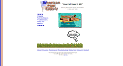 Desktop Screenshot of americanpoolsupply.com